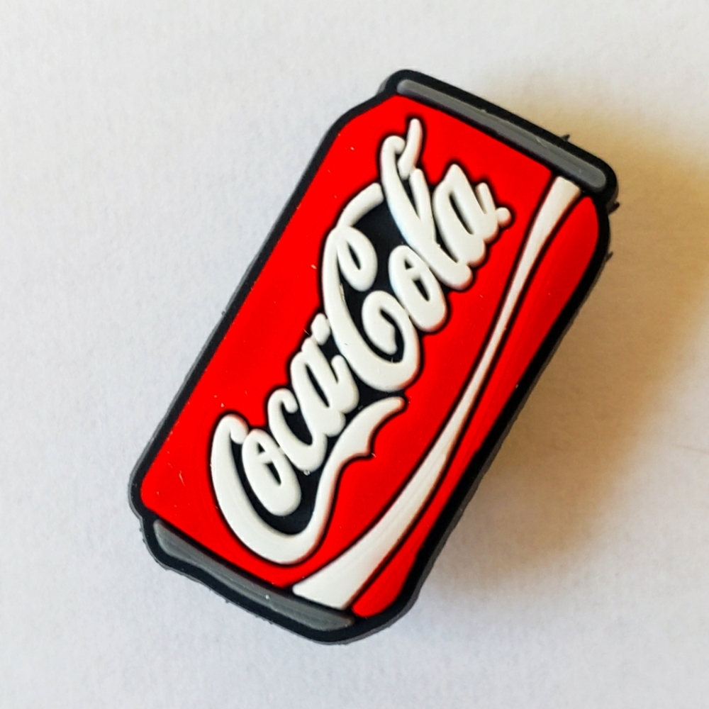 5 for $10 Coca Cola Coke Soda Can Croc Charm - Picture 1 of 2